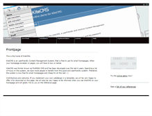 Tablet Screenshot of kitecms.com